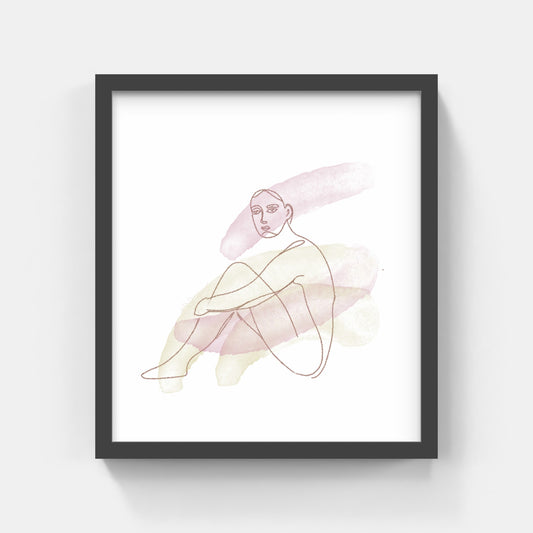 But I'm Just a Lady 8.5" x 11" Print
