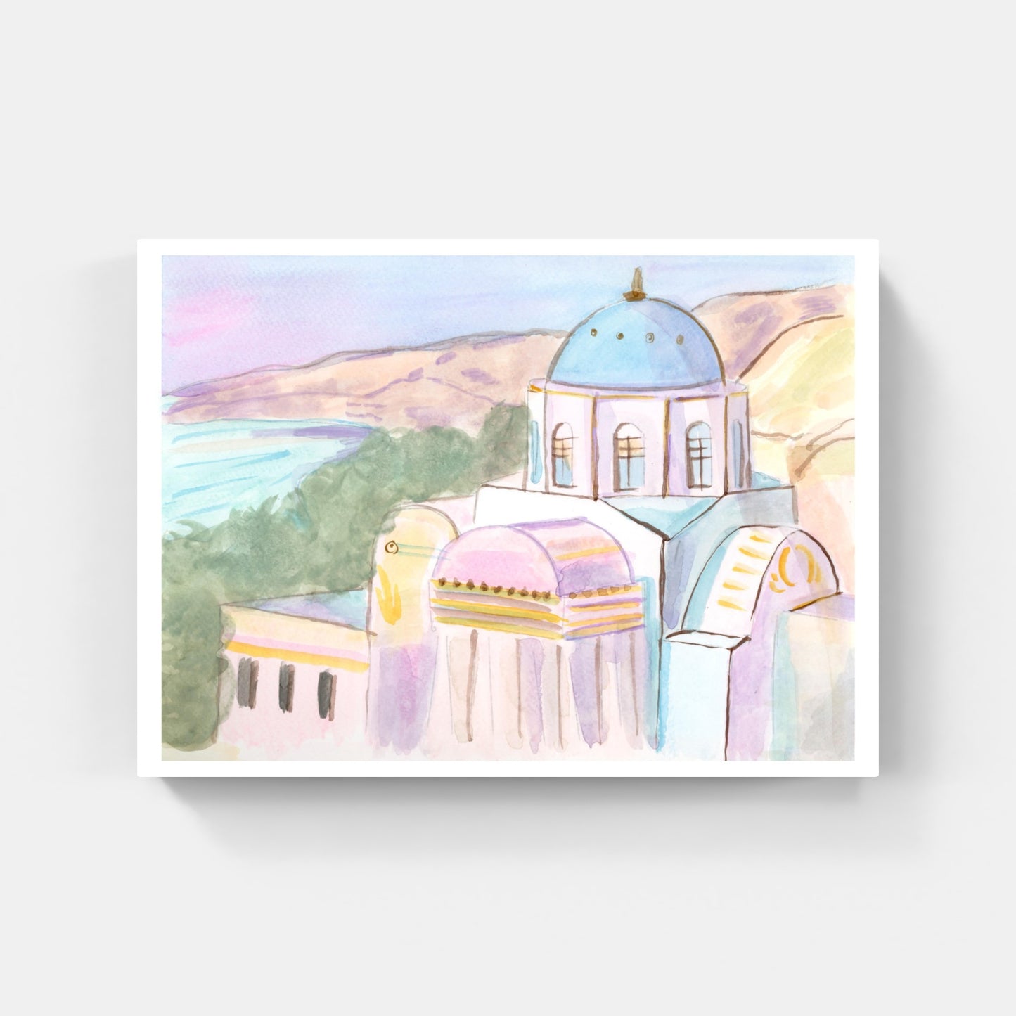Pastel Palace 8.5" x 11" Print